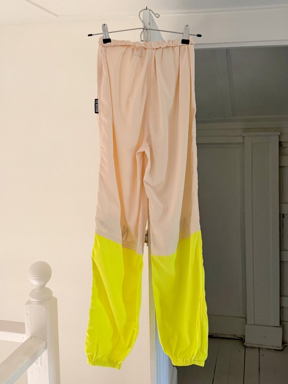 P.E Nation First Position Wide Leg Track Pants Pearled Ivory NWOT Size XS $149 - Picture 9 of 12